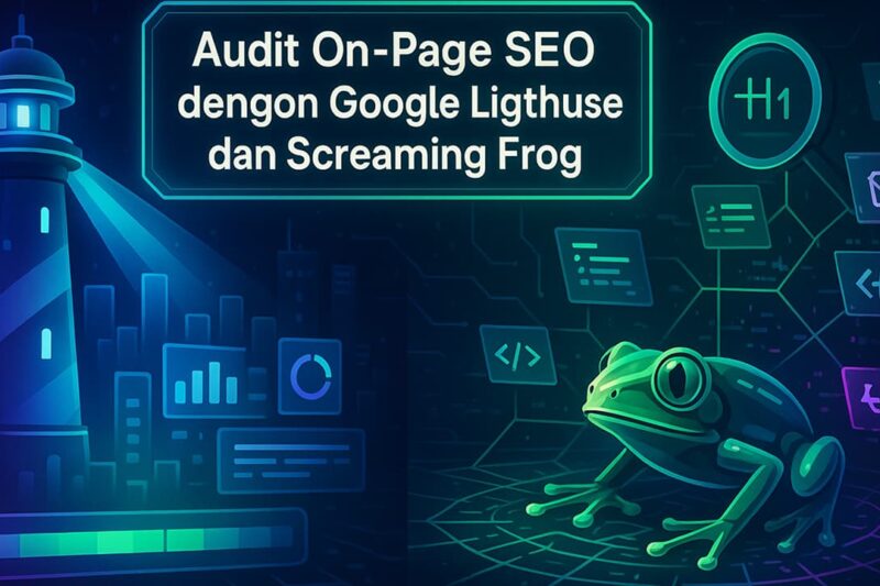 Audit On Page SEO dengan Google Lighthouse dan Screaming Frog