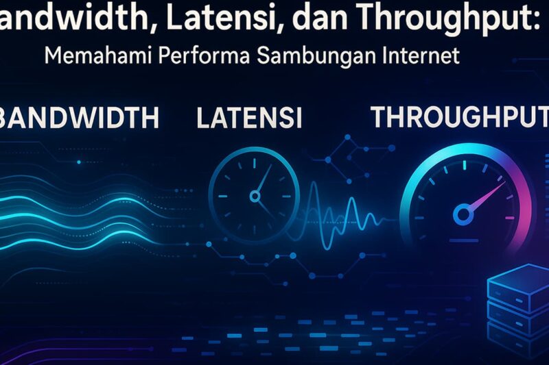 Bandwidth, Latensi, dan Throughput: Memahami Performa Sambungan Internet