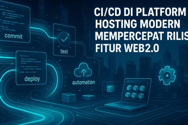 CI/CD di Platform Hosting Modern Mempercepat Rilis Fitur Web2.0
