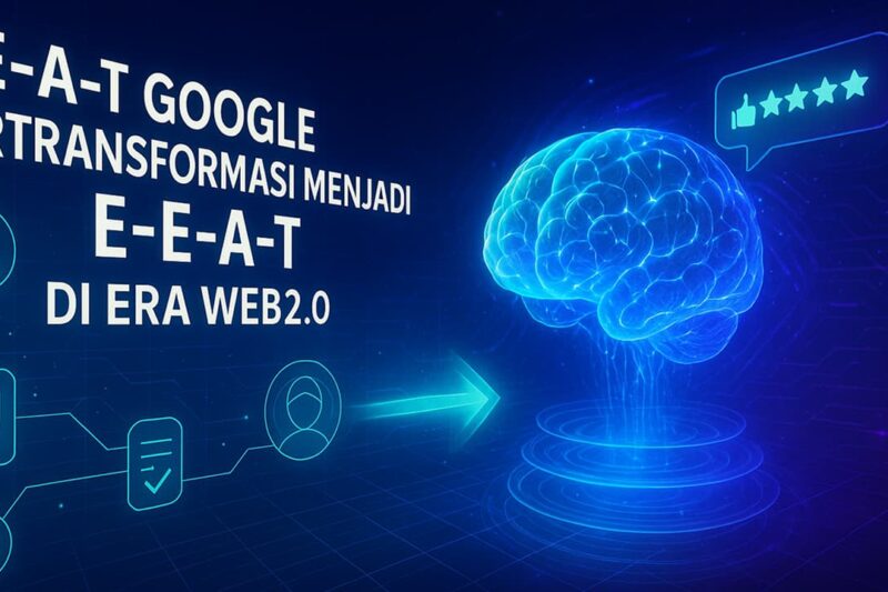 E‑A‑T Google Bertransformasi Menjadi E‑E‑A‑T di Era Web2.0