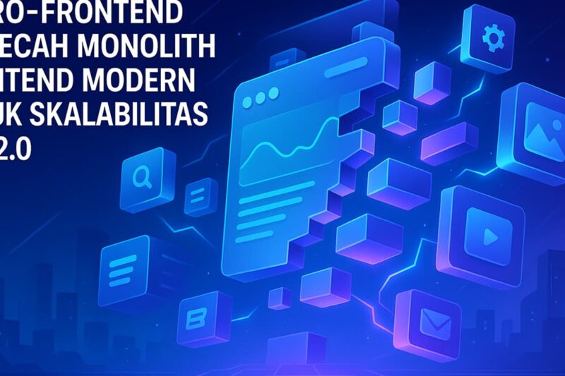 Micro Frontend Memecah Monolith Frontend Modern untuk Skalabilitas Web2.0