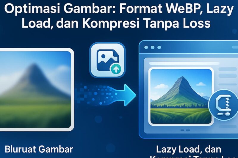 Optimasi Gambar: Format WebP, Lazy Load, dan Kompresi Tanpa Loss