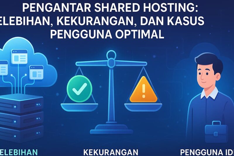 Pengantar Shared Hosting: Kelebihan, Kekurangan, dan Kasus Pengguna Optimal