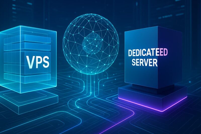 Perbedaan VPS dan Dedicated Server dalam Skala Proyek Online