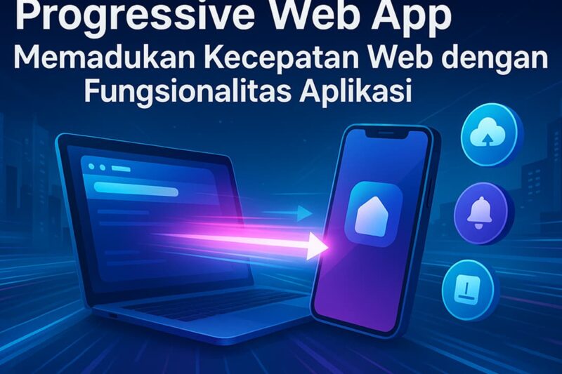 Progressive Web App Memadukan Kecepatan Web dengan Fungsionalitas Aplikasi