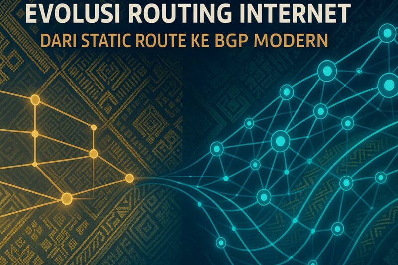 Evolusi Routing Internet: Dari Static Route ke BGP Modern